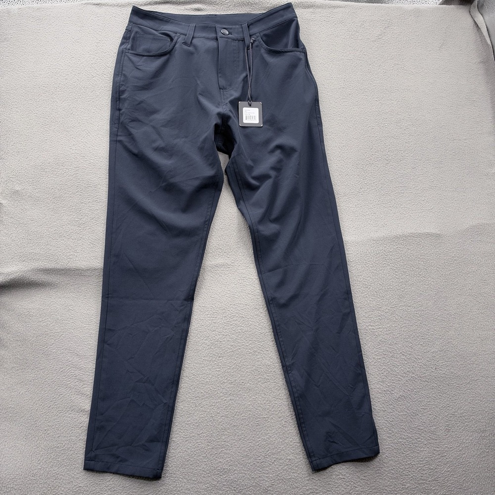 The Normal Brand Pants Mens 29x30 Navy Hybrid Slim Stretch Chino 5 Pocket Casual